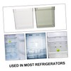 LABRIMP 2pcs Refrigerator Side Door Storage Bins Food Organizer for