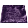 Luxury Purple Crushed Velvet Pocket Square, Handkerchief