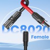 DC8020 Female to Solar Connector,Solar Charge Extension Cable 12AWG DC8020