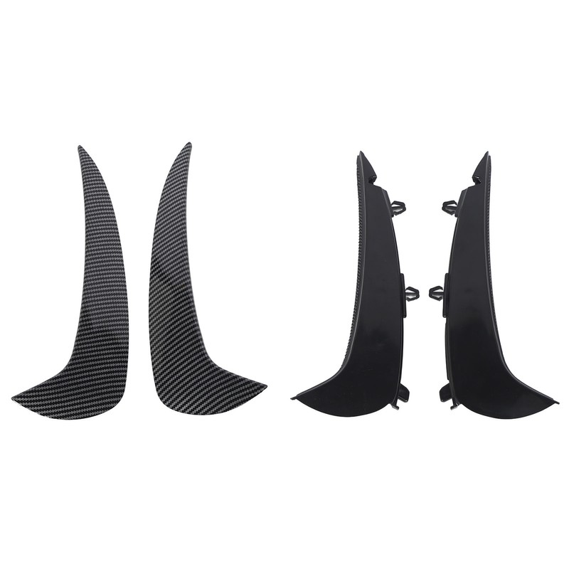 1 Pair Rear Bumper Spoiler Air Vent Cover Left Right