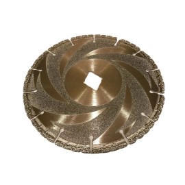 SM DIAMOND TOOLS 7 inch diamond blade for Dry/Wet cut Ductile Iron