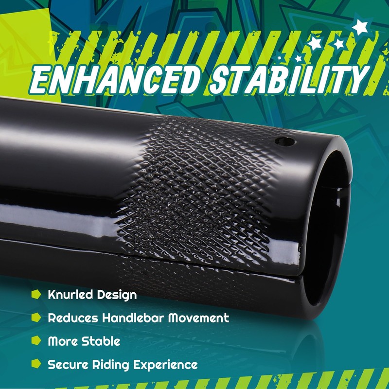 MoKitDora 1" to 1.25" Handlebar Riser Adapter for Harley 1"