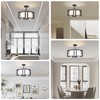 Modern Ceiling Light Fixture - Easric Semi Flush Mount Ceiling