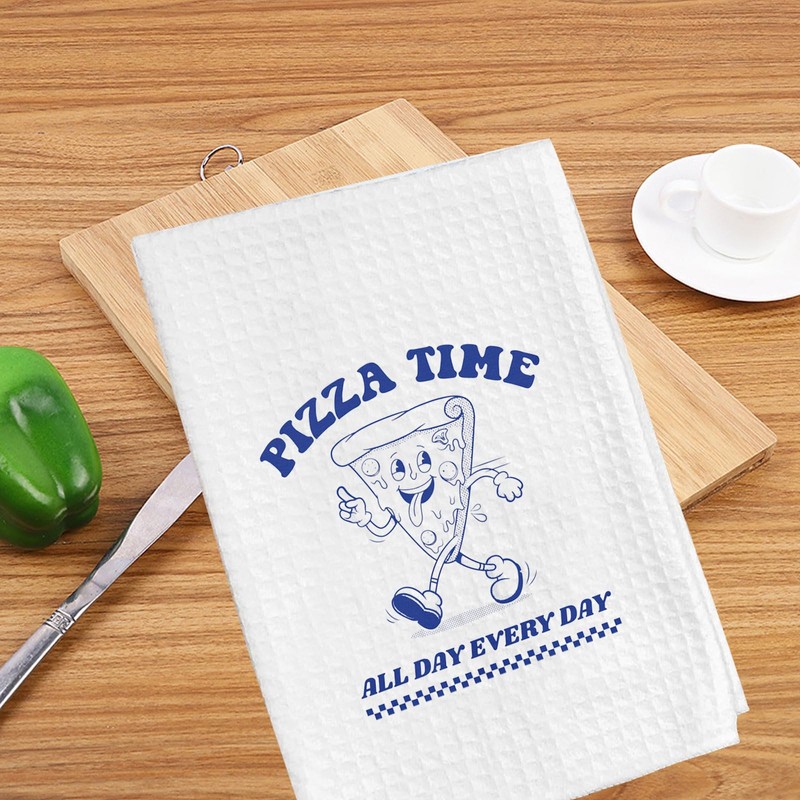 JTOUK Pizza Gifts For Pizza Lovers Pizza Time All Day