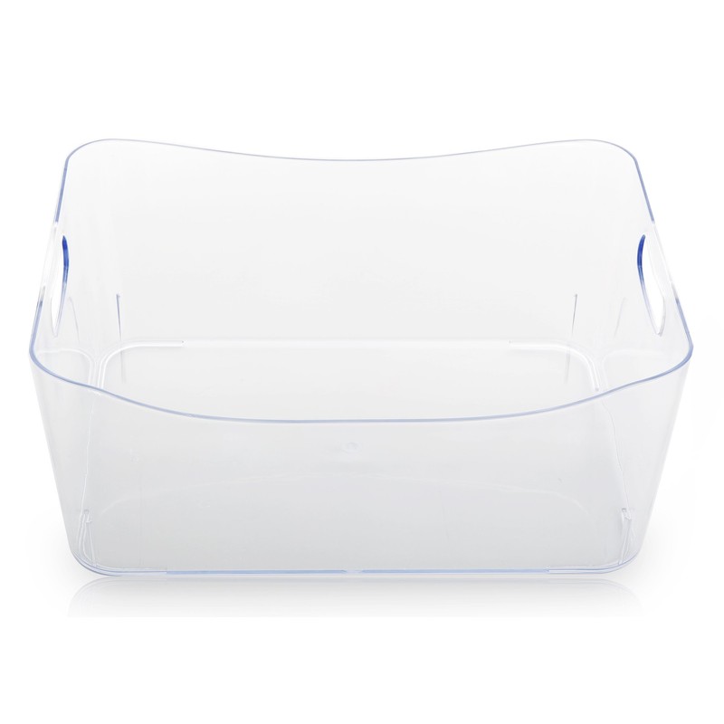 BINO | Plastic Organizer Bins, Large - 4 Pack |