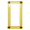 VViViD Heavy-Duty Adjustable Ruler (Angularizer 4 Holder Yellow Plastic)