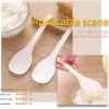 JapanBargain 2 Pack Japanese Plastic Non-Stick Rice Paddle Spatula Made