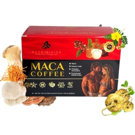 Nutrimivida Maca Coffee 😍 Functional Coffee with Mushrooms Adaptogens For Natural Energy