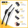 MIKKUPPA 26"+16"+13" Windshield Wiper Blades Replacement for 2012-2016 Honda CRV