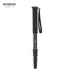Andoer A-666 181cm/5.9ft Telescoping Aluminum Camera Monopod Unipod Stick 6-Section