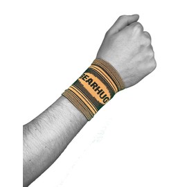 Bearhug Sports Wrist Support with Bamboo Charcoal Elastic Wrist Protection Against Tendonitis Professional Wrist Support for Sports Fitness Women Men