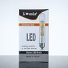 LEOOLS 12W Dimmable Edison Led Tubular Bulb T10/T30,E26 Medium Base