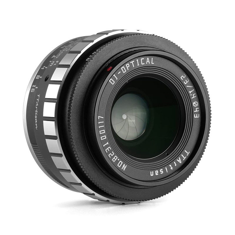 TTArtisan 23mm f/1.4 C Micro Four Thirds Black x Silver