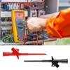 2pcs Multimeter Cable Test Sample, Professional Insulated Quick Test Test