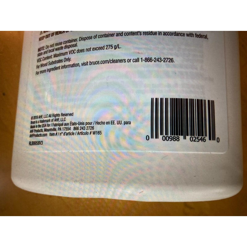 Bruce Fresh Finish Urethane Top Coat For Finished Hardwood Floors,