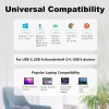 Universal USB-C Laptop Docking Station | Dual 5K/4K Monitors, 65W