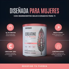 Birdman Creatina Mujer Inositol Shaker 600ml