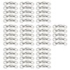50pcs Ball Bearing Swivels Connector High Strength Stainless Steel Solid