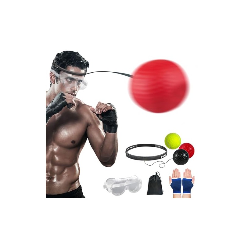 COMAYJOHN Boxing Reflex Ball Set