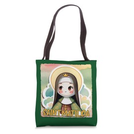 St Matilda of Germany Catholic Women Saint Children Kids Tote Bag