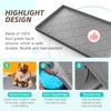 SIKADEER 31" x 22" Under Sink Mat Waterproof, Silicone Mat