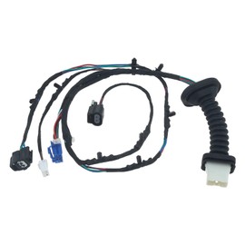 HZ-MONSTAR 645-506 Rear Door Wiring Harness with Connectors, Door Wiring Harness Compatible with 2004-2010 Dodge Ram 1500 2500 3500 4500 5500 Replace 56051931AA 56051931AB 56051694AA 645-506