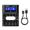 XTAR L4 Pro Battery Charger for AA AAA, LCD Display,