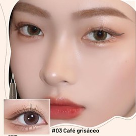 Erinde Delineadores Líquidos Para Cejas, Pincel Ultra Fino Preciso, #E03