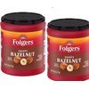 Folgers Toasty Hazelnut Artificially Flavored Ground Coffee, 9.6 oz. (Pack