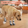 ZSMJAER 4 x Dog Paw Protection Foot Cover, Protective Dog
