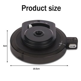 Replacement Outer Cover for Ninja Creami Deluxe NC501UK (No Paddle), Accessories Compatible with Ninja Ice Machine NC500 Series, Perfect Fit with Gasket