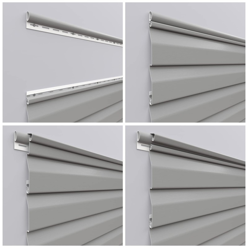 HEXIM Siding Facade Panels, Outdoor Facade Cladding, Weatherproof, Plastic Panels,
