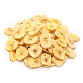 NUTS U.S. - Unsweetened Banana Chips | No Sulphure, Added & No Artificial Colors | NON-GMO | Natural | Packed in a Resealable Bag!!! (3 LBS)