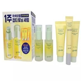 Goodal Seller Herb Goodal Green Tangerine Vita C Blemish Care Serum Alpha Double Set (Serum 2 & Cream 2 & Eye Cream 1) (S46102914), 1 Set, 40ml / 셀러허브구달 청귤 비타C 잡티케어 세럼 알파 더블 기획(세럼2&크림2&아이크림1) (S46102914), 1세트, 40ml