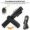 AUTOXBERT 1500LM LED Work Light Rechargeable Flashlights with Magnetic Base,