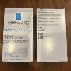 La Roche-Posay 2 La Roche-Posay Prebiotic Skin Care Double Repair Face Moisturizer NEW