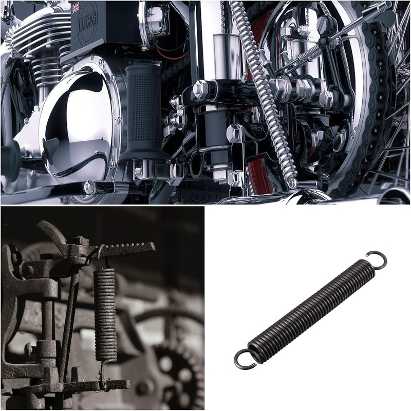 TOP-VIGOR 1Pcs Extension Compressed Spring, 2.5mm Wire Dia, 18mm OD,