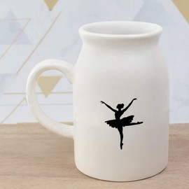 300ml 'Ballerina Silhouette' Ceramic Milk Jug (MJ00018616)