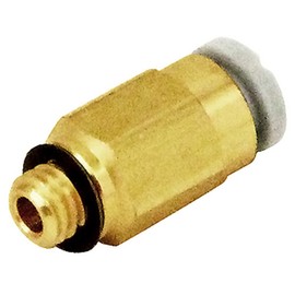 SK11 One-Touch Pipe Fitting Straight Union for 0.2 inch (4 mm) Hose KQ2H04-M5A