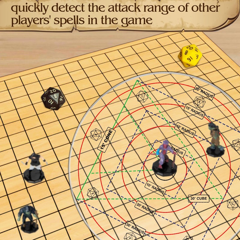 Windspeed Spell AOE Damage Template for DND AOE Templates for