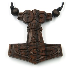 Thor Hammer Necklace / Chain Pendant 4 cm Includes Band
