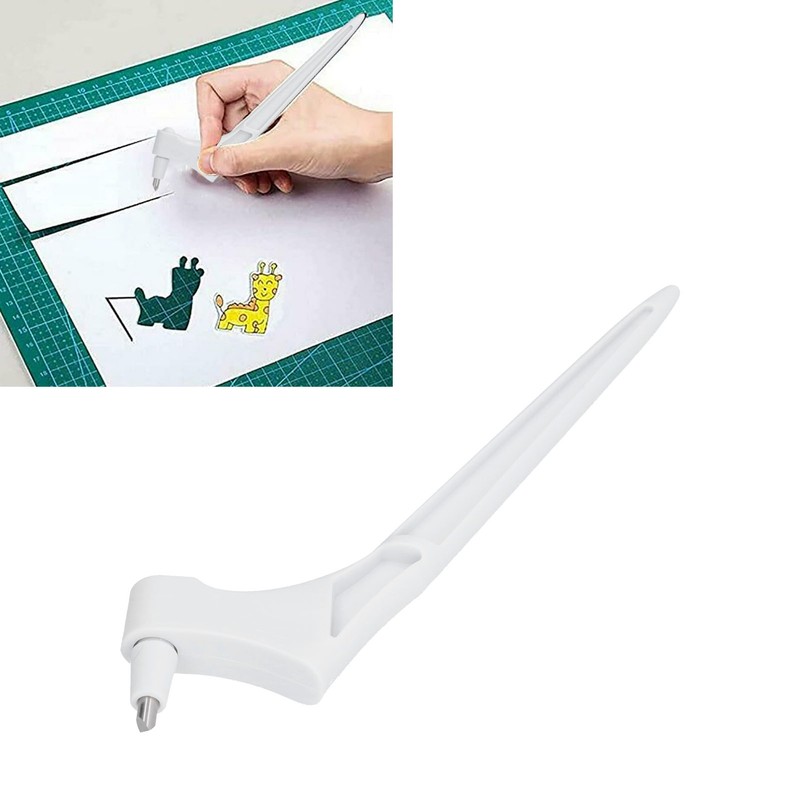 Hand Held Carving Knife Non Slip Flexible Convenient 360 Degree