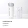 Travel Bottles 4 in 1 Travel Dispenser Refillable Cosmetic Container
