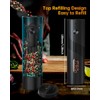 CIRCLE JOY Electric Rechargeable Salt and Pepper Grinder Set