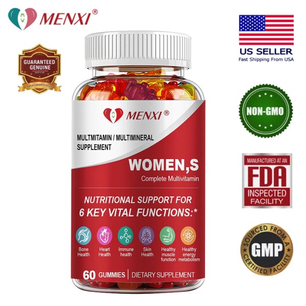 MENXI Womens Multivitamin & Multi-Mineral Increase Energy Metabolism and Vibrance