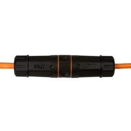 LogiLink NP0082 - CAT.6A Outdoor Cable Connector for CAT.6A & CAT.7, Protection Class IP68, Tool-Free