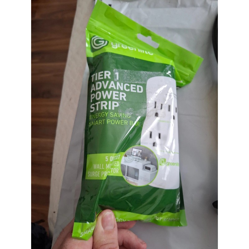 greenlite LOT OF Surge Protector 5 outlet + Energy Saving