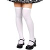 JOYBANK White Knee High Stockings Socks Cosplay