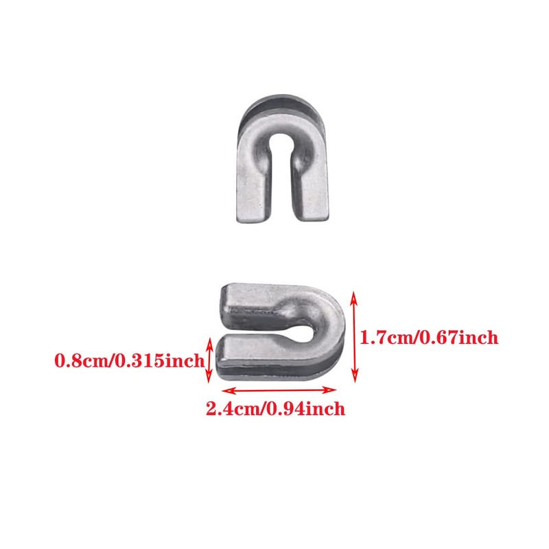 BOLWHAO Grass Trimmer Head Eyelets Sleeve Strimmer Cutter Parts Accessories