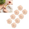 8 Pcs Essential Oil Car Diffuser Plum Flower Shape Natural
